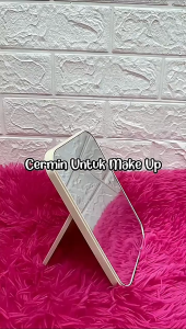( BISA COD ) PROMO Cermin Lipat Persegi / Kaca Rias Make Up / Cermin Make Up / Beauty Mirror