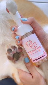 Pawroma Pet Dog Paw Care & Non Rinse Paw Cleansing Foam Promo Pack 100% Natural Made Essential Oil 宠物狗狗精油护爪润脚霜免洗爪泡沫