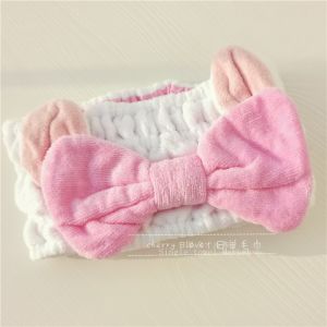 Original Single Ladies Cotton Embroidered Face Mask Hairband Princess Style Pure Cotton Bath Towel Hair Ring Japanese Style