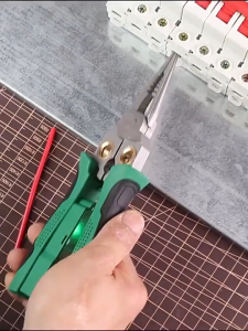PINGUAN 8 In 1 Wire Stripping Pliers Multifunction Electrician Cable Cutter Stripper Cutting Splitting Winding Repair Tools