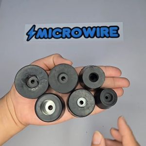 MW Speaker Box Rubber Feet – 38x15mm Non-Slip Rubber Footing (Set)