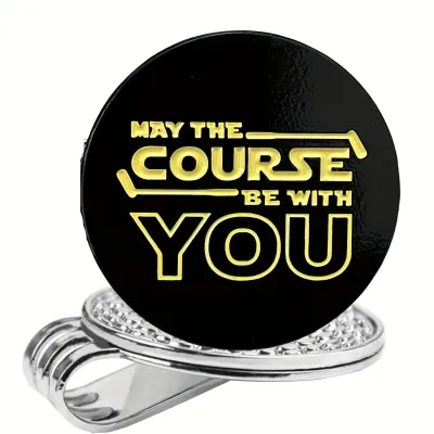 Premium Golf Ball Marker with a Standard Magnetic Hat Clip Funny Golf Ball Marker Hat Clip for Men Women