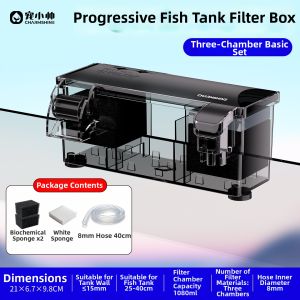 CHONGXIAOSHUAI | Bacterial Growth Water Purification Oxygenating Filter Deodorizing Hang-on Back Filter