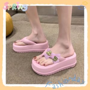 LHSunshine รองเท้าแตะอบบสวมรองเท้า สำหรับผู้หญิง วัสดุยาง EVA ส้นสูงพื้นนิ่ม นิ่มมาก ราคาดี ขนาดนี้ไม่พลาด 🌟