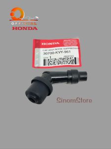tutup busi /cop busi /Cangkol busi kvy ORI CAP ASSY NOISE SUPPRESSOR 30700-KVY-961 Honda beat karburator + Scoopy karburator HGP