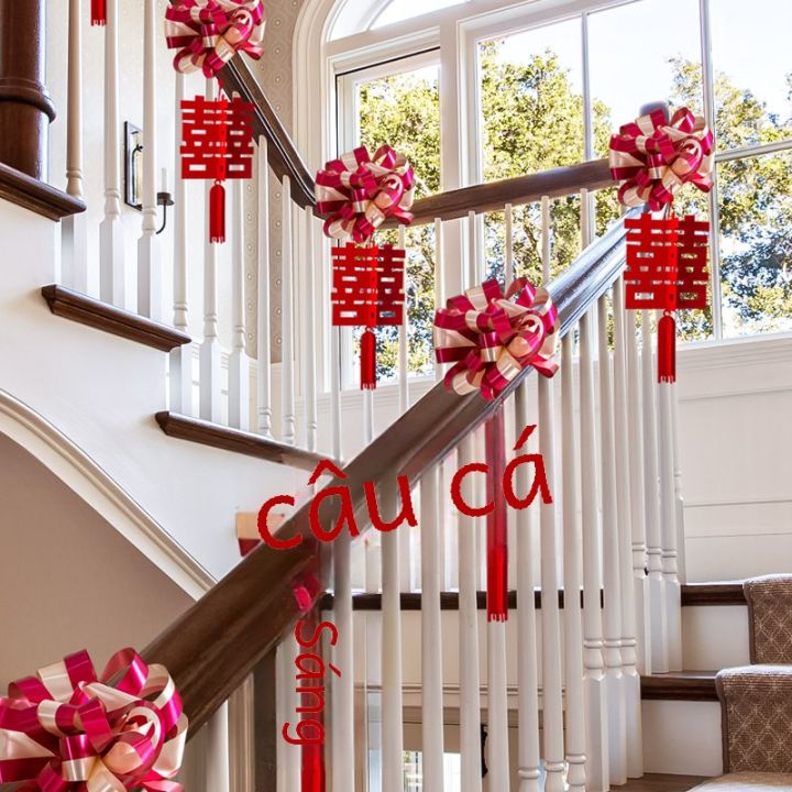 Đám Cưới Trang Trí Tay Vịn Ruy Băng Bộ Cầu Thang Vòm Kéo Hoa 남자方 ...