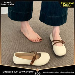 ZOG | Ballet-Style Mary Jane Flat Shoes for Dress Up