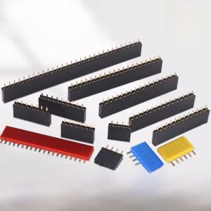 SINGLE/DOUBLE ROW 2.54MM PIN HEADER Female Socket 1*2P 3P 4P 5P 6P 7P 8P 9P 10P 16P 20P 40P Electronic Component Connector