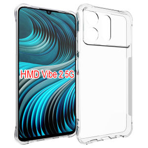 HMD Vibe 2 5G Case Air Cushion Shockproof Clear Airbag Silicone Soft TPU Back Cover Phone Case for HMD Vibe 2 Vibe2 5G 2026