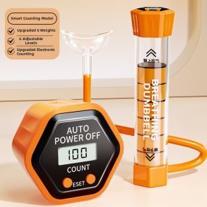 REXUELONG | Lung Capacity Trainer for Students Respiratory Exercise