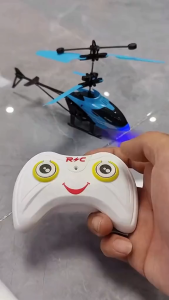 Mainan Helikopter Terbang Anak Bisa Dikendalikan dengan Sensor Tangan Dilengkapi Lampu Dapat Diisi Ulang Cocok untuk Anak Laki-Laki dan Perempuan