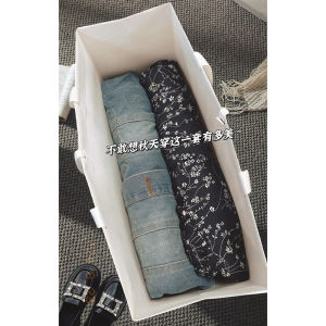 Áo Khoác Denim Cổ Tròn Rộng Rãi Phong Cách Retro Mùa Thu 2025 + Váy Hoa Áo Khoác Và Váy Hai Mảnh Cho Nữ
