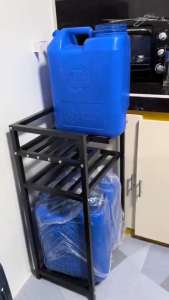 Minos Water Gallon Rack Storage Rack Water Container Rack with Additional Layer Home Furniture