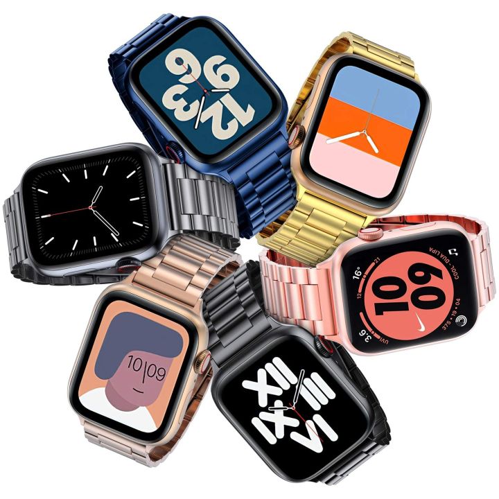 Stainless Steel Strap for Apple Watch Ultra 2 Strap 49mm 45mm 44mm 42mm 41mm 40mm 38mm iWatch