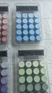 Kalkulator Multifungsi Solar & Baterai Kapasitas Besar Warna-Warni KC 819