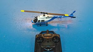 Máy bay trực thăng điều khiển từ xa RC C138 6 kênh điều khiển cho phép điều khiển linh hoạt