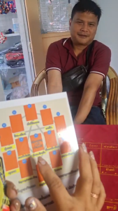 พ่ป๊อกออราเคิล 52+1 ใบ งานแฮนเมดพร้อมคำความหมายบนไพ่ อ่านง่ายสุดๆ