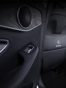 2PCS  for Tesla Seat Protector Rear Seat Child Kick Protection Premium Microfiber Leather Material