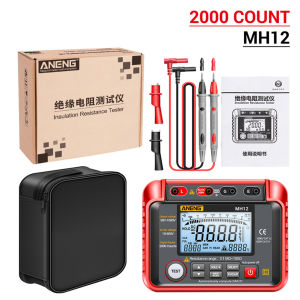 ความต้านทานฉนวนดิจิตอลมิเตอร์โอห์ม AC DC เครื่องทดสอบแรงดันไฟฟ้า LCD Megohmmeter Megger Voltmeter เครื่องมือ มาถึงภายใน 2 วัน