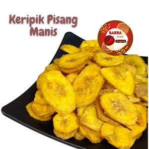 Keripik Pisang Koin Madu Manis Legit