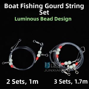 JUNXIANG | Night Luminescent Pre-bound Fishing Rig Balanced Tackle