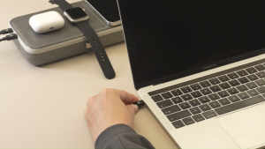 Edizard PowerCube 4 in 1 Wireless Charger & Organizing Box