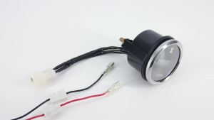 RYSJM | 52MM Car Hours Gauge Meter LED Green Digital Meter Circular Electronic Hours Timer Gauge For 12V 24V Car Motorcycle Marine Boat
