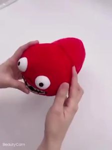 Double-sided Bridge Worm Plushie Reversible Flipped Siren Head Horror Character Stuffed Doll Pillow Animal Childrens Kids Gift