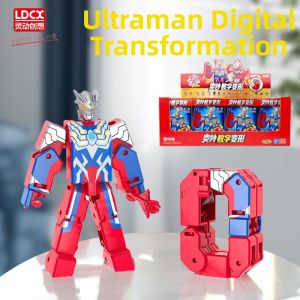 LDCX | Boys Digital Transforming Robot Toy Birthday Gift