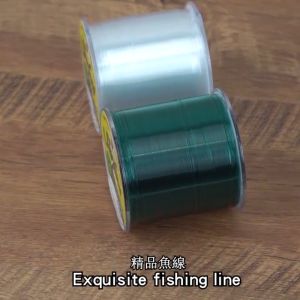 Bingolife Senar Pancing Monofilamen Kuat Dan Anti Keriting 500m Murah Tali Pancing Nilon 21kg Fishing Line Hijau Transparan