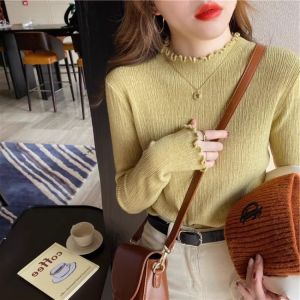 Elegant French Design Slim Fit Knit Top