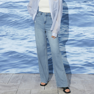 Quần Jeans Ống Dươi Cao Cổ Giảm Cân