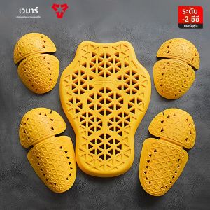 ชุดแผ่นป้องกันแจ็คเก็ตรถจักรยานยนต์ CE2 ได้รับการรับรองระบายอากาศดูดซับแรงกระแทกป้องกันการล้มสำหรับผู้ชายผู้หญิงยู ไนเซกซ์ อุปกรณ์มอเตอร์ไซด์อุปกรณ์เสริม