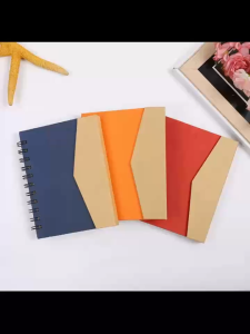 Hard Cover Notebook With Ballpen Coiled Notebook Sticky Notes Set Student Office Supplies Gift Notebook Simple Notepad