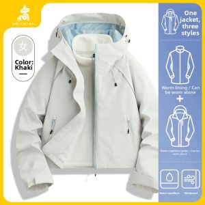 Mexican | Women Windproof Waterproof Small Size 3-in-1 Jacket