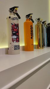 1kg Portable ABC Dry Powder DESIGNER FIRE EXTINGUISHER