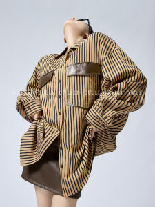 GULILI | Unique Luxurious Loose-fit Beige Shirt Outerwear