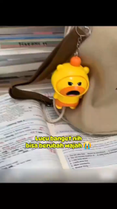 Mainan Lulu Capybara Lucu Bisa Berubah Wajah Gantungan Kunci