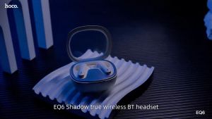 หูฟังบลูทูธ Hoco รุ่น EQ6 หูฟังไร้สาย V5.3 หูฟัง ระบบสเตอริโอ HD พร้อมไมโครโฟนหน้าจอ LED Wireless Bluetooth Headset Biggboss