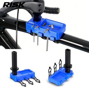Mountain road bike Virtual Head Tube / Virtual Headset repair tool holder handlebar stem storage bracket front fork head tube