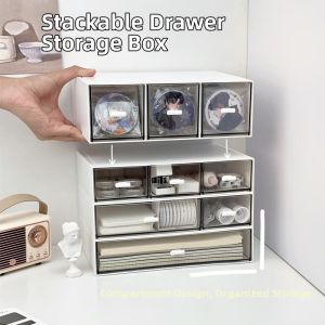 QIYOUXIALU | Transparent Acrylic Desk Drawer Organizer