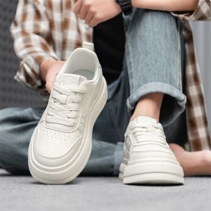 Summer Breathable Mens Casual Shoes with Height-Increasing Feature