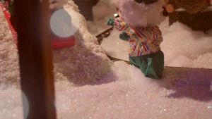 Meonum 3 Pack Accessory Cord with Two LED Bulbs Blow Mold Christmas Village Light with Outlet and Plug Double Spare Fuse C7 Light Bulb Christmas Village Accessories White Indoor String Lights