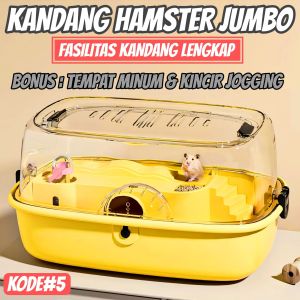 KANDANG HAMSTER MODEL KOTAK JUMBO - KODE#5