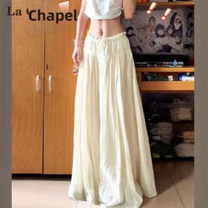 La Chapelle | White Casual Loose Dress Pants Slim Fit