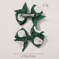 10/20Pcs Christmas Snowman Santa Claus Bows Hair Clips Baby Girls Ribbon Bowknot Hairpin Kids Headwear Supplies Hair Accessories. 