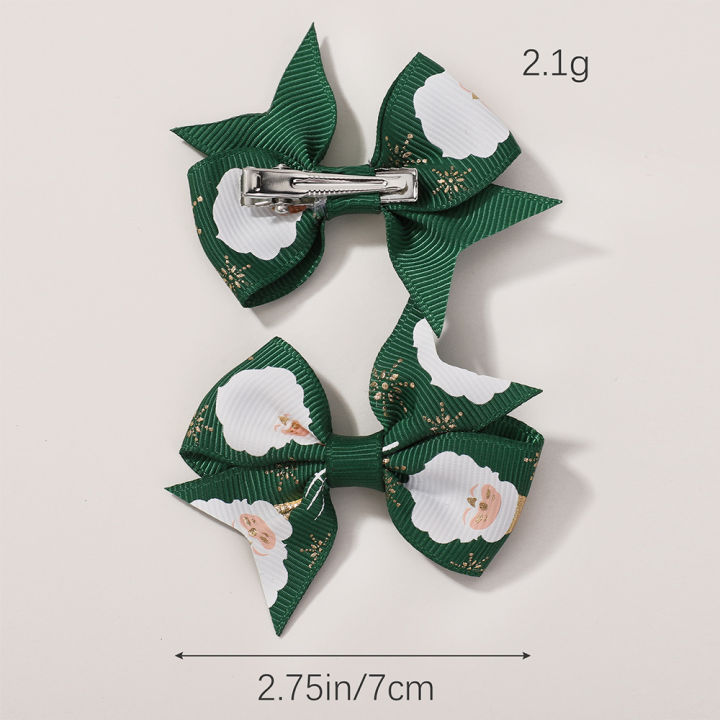 10/20Pcs%20Christmas%20Snowman%20Santa%20Claus%20Bows%20Hair%20Clips%20Baby%20Girls%20Ribbon%20Bowknot%20Hairpin%20Kids%20Headwear%20Supplies%20Hair%20Accessories%20-%20Image%206
