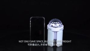 Colorful LED Bluetooth Lamp With Speaker Smart Light E27 Bulb KMV Trading