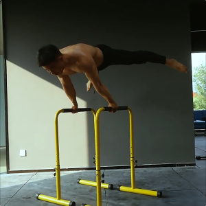 บาร์คู่ตั้งพื้น บาร์ Double Bar บาร์คู่ออกกําลังกาย บาร์คู่ บาร์โหน บาร์ออกกำลังกาย แถบขนาน รองรับน้ำหนักได้ 200 kg บาร์คู่ออกกําลังกาย