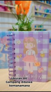Memo/Notebook Ukuran A6 Desain Lucu dan Menarik / Buku Catatan / Buku Harian / Buku Kuliah Termurah - W-71